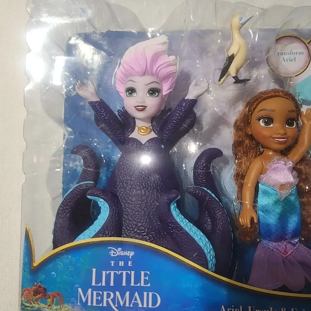 The little mermaid Ariel, Ursula and Eric petite gift set